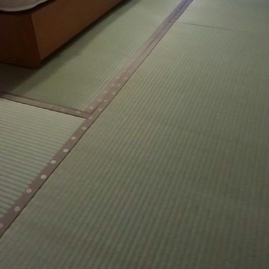ベッドのあるお部屋 畳表替え